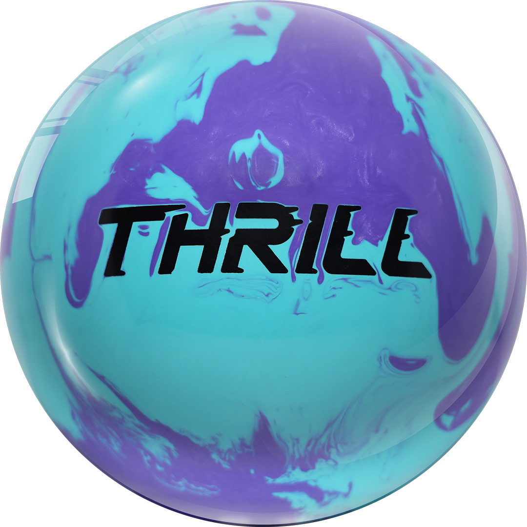 MOTIV THRILL 14ポンド Motiv Max Thrill Pearl Bowling Ball - Blue/Yellow FREE SHIPPING