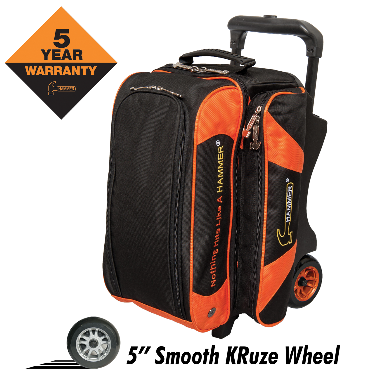 Track Premium Triple Ball Tote Roller Bowling Bag Black/Navy/Yellow