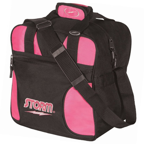 Storm Solo Single Tote Black / Pink