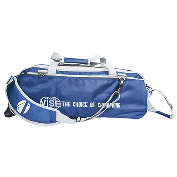 VISE 3 Ball Clear Top Roller Tote Navy / Silver - VISE $ 89.95