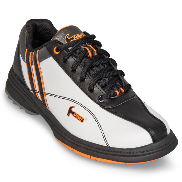 Hammer Womens Vixen White/Black/Orange - Shoes $ 99.99