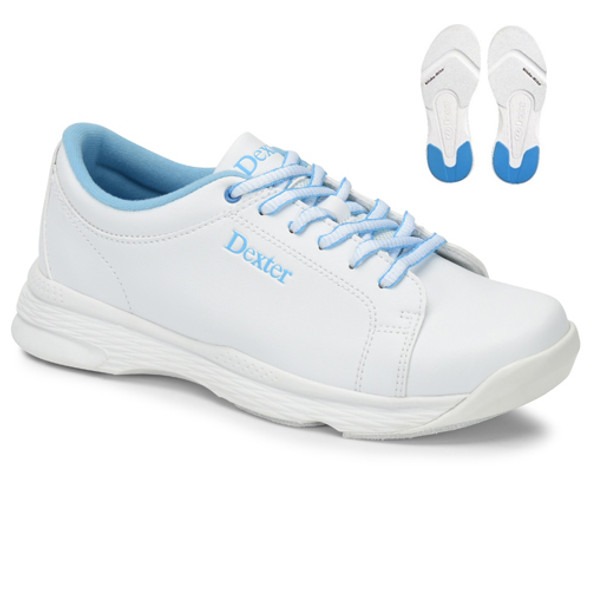 Dexter Womens Raquel V White / Blue