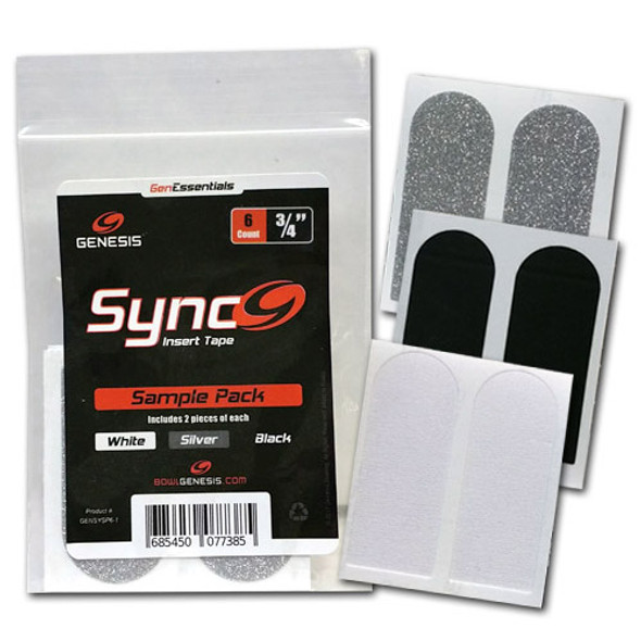 Genesis Sync Insert Tape 3/4" Sample Pack - Tape $ 7.99