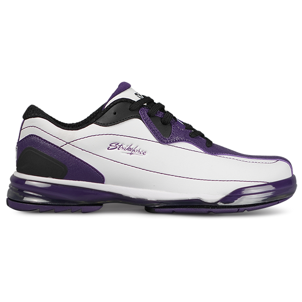 KR Strikeforce Lux Scarpe Da Bowling Donna | Colore Nero/Bianco | Suola Scorrevole FlexSlide Per Destri E Mancini