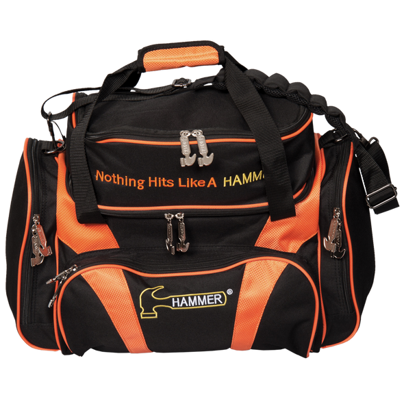 Hammer Double Deluxe Tote Black / Orange