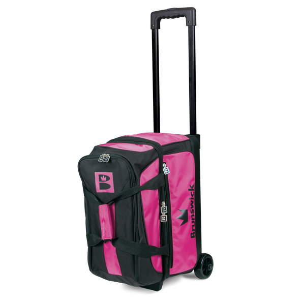 Brunswick Blitz Double Roller Bag Pink