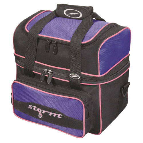 Storm 1 Ball Flip Tote Black / Purple