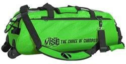 VISE 3 Ball Clear Top Roller Tote Green - VISE $ 89.95