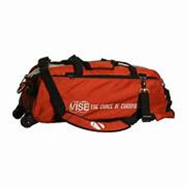 VISE 3 Ball Clear Top Roller Tote Red - VISE $ 89.95