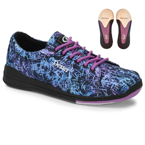 Dexter Womens Ultra Black Abstract