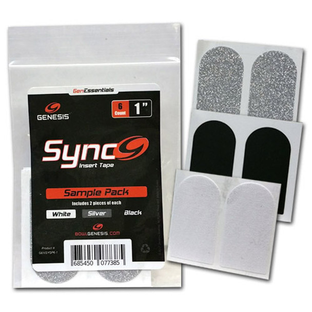 Genesis Sync Insert Tape 1" Sample Pack - Tape $ 7.99