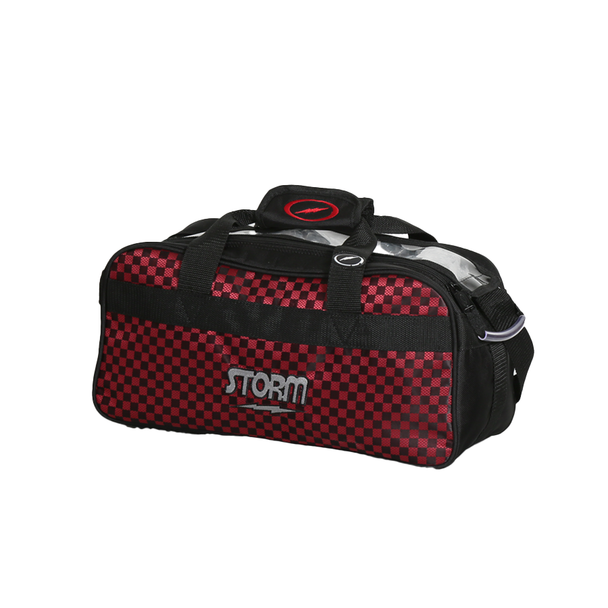 Storm 2 Ball Tote Black / Checkered Red - Storm $ 45.95
