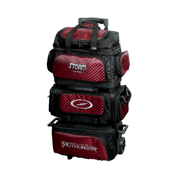 Storm Rolling Thunder 6 Ball Roller Black / Checkered Red - Storm $ 399.95