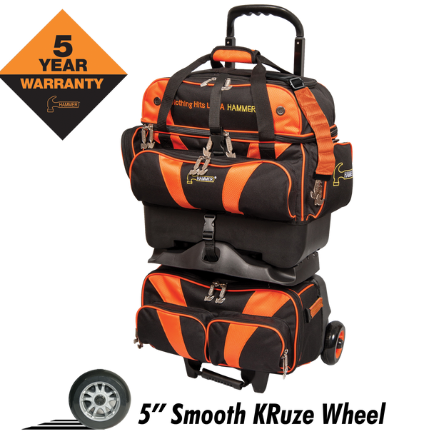 Hammer Premium 4 Ball Roller Black / Orange