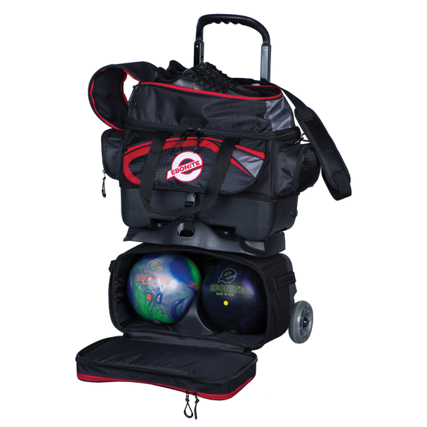 Ebonite Players 4 Ball Roller Black / Red