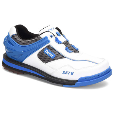 Dexter Mens SST 6 Hybrid BOA White / Blue | The Bowler Depot