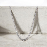  CAPRI Sterling Silver Chain Necklace 