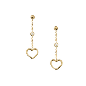 AURORA Hearts Dangle Earrings