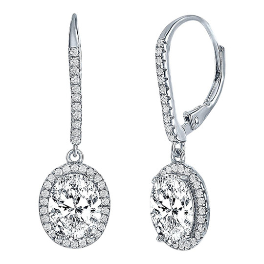 IRIS Halo Dangle Earrings