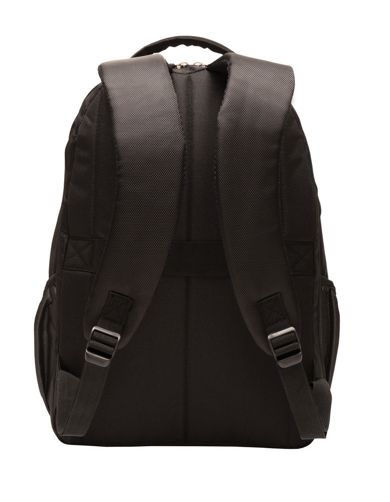 Backpack  Black & Charcoal BACK View