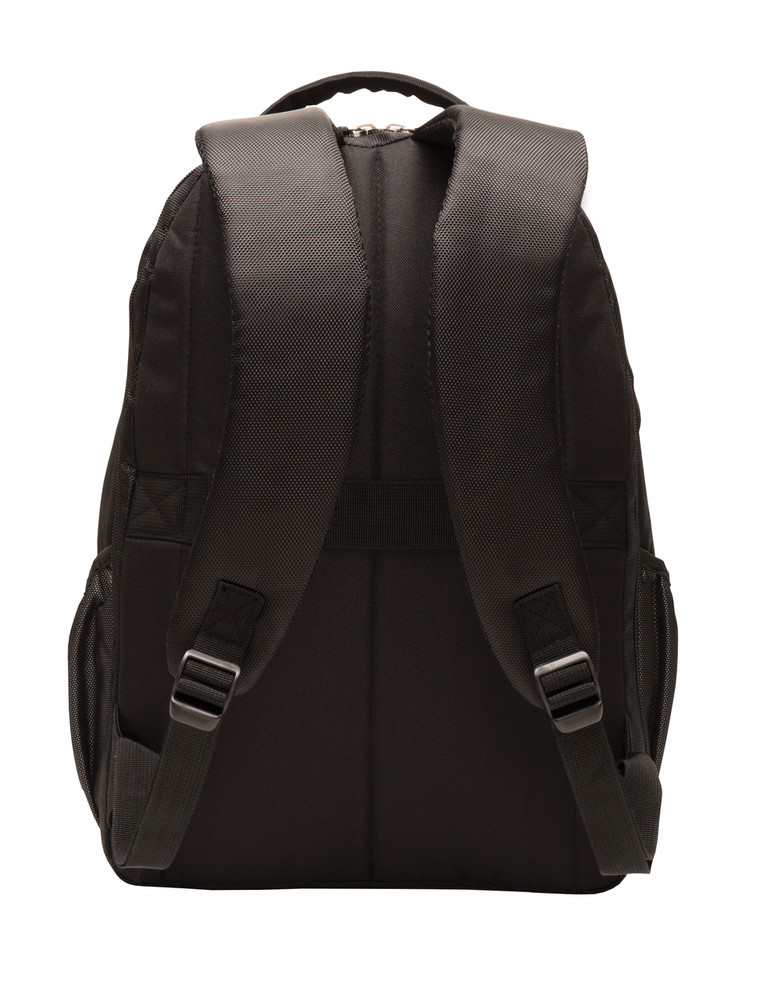 Urbana Hawks U Personalized Embroidered Backpack Charcoal Black Free NAME Monogrammed BACK View