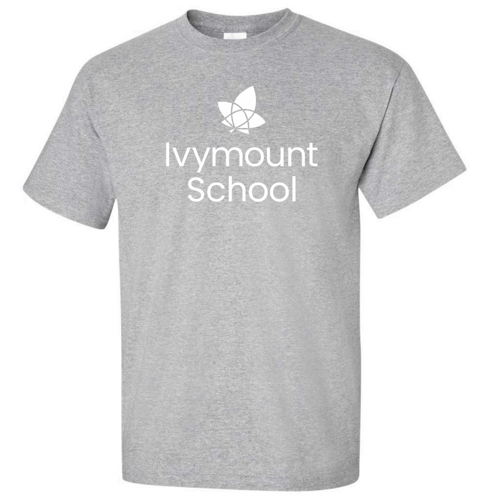 IVYMOUNT SCHOOL T-shirt Cotton Many Colors Available SZ S-4XL  SPORT GREY