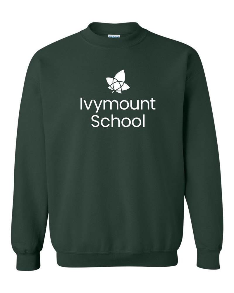 IVYMOUNT SCHOOL Crewneck Sweatshirt Many Colors Available SZ S-XL YOUTH  FOREST