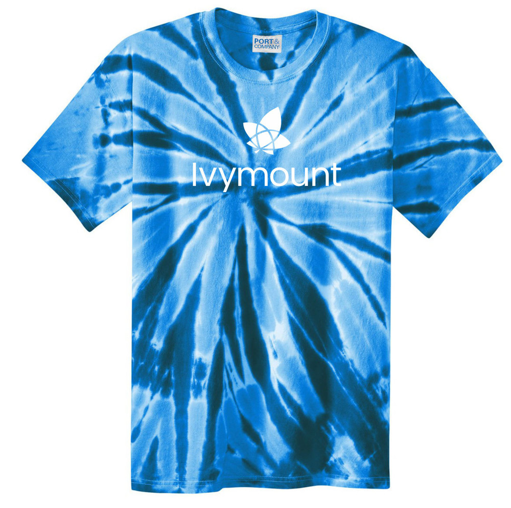 IVYMOUNT TIE DYE T-shirt Cotton ROYAL BLUE SZ XS-XL YOUTH