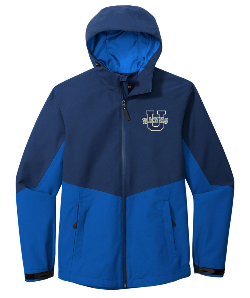 Urbana Hawks LACROSSE Port Authority Tech Rain Jacket Many Colors Available  SZ S-4XL ESTATE BLUE