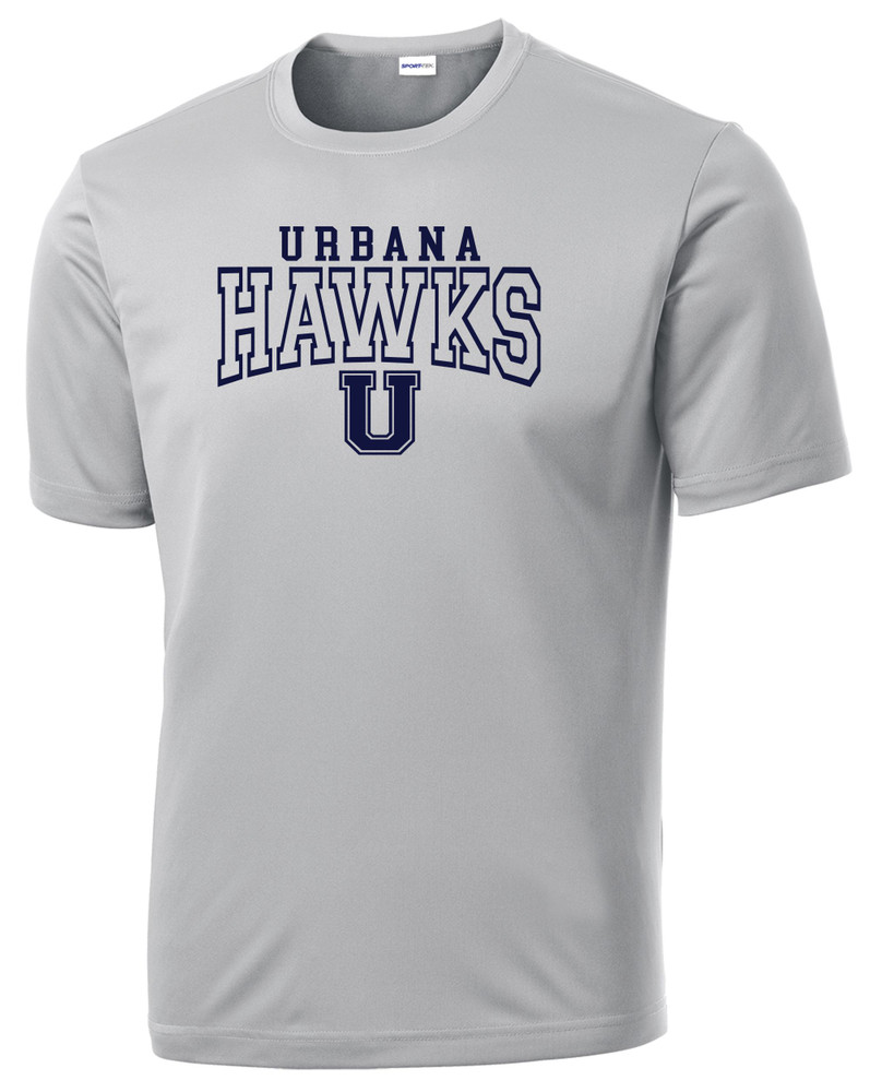 Urbana Hawks TENNIS T-shirt Performance Posi Charge Competitor Many Colors Available SZ  XS-4XL