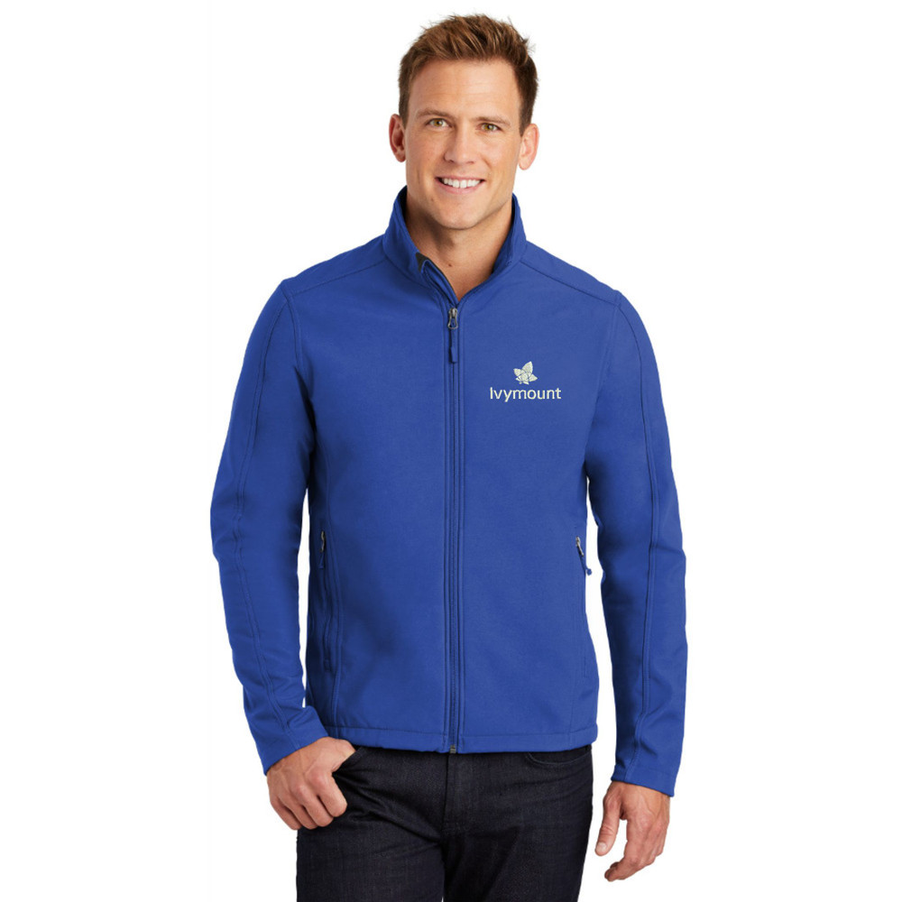 IVYMOUNT Core Soft Shell Jacket PORT AUTHORITY Many Colors Available SZ S-4XL ROYAL MODEL