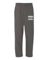 Urbana Hawks Sweatpants Cotton OPEN BOTTOM YOUTH Color Many Colors Available Sticks SIZES S-XL  CHARCOAL GREY
