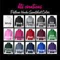 Hoodie Cotton Sweatshirt COLORS AVAILABLE