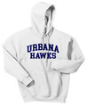 UHS Urbana Hawks Cotton Hoodie Sweatshirt Many Colors Available  SZ S-3XL WHITE