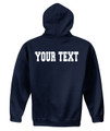 UHS Urbana Hawks Cotton Hoodie Sweatshirt Many Colors Available  SZ S-3XL NAVY BACKSIDE