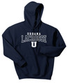 Urbana Hawks LACROSSE Cotton Hoodie Sweatshirt Many Colors Available SZ S-3XL  NAVY