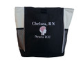 Neuro Neurosurgeon Brain ICU Medical Nursing Nurse ER ROYAL BLUE Tote Bag Font Style BODINI