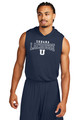 Urbana Hawks LACROSSE Sport Tek Hoodie Performance Sleeveless T-shirt Many Colors Available Sz S-2XL  NAVY