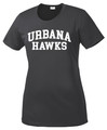 UHS Urbana Hawks T-shirt Performance Posi Charge Competitor Many Colors Available LADIES SZ XS-4XL IRON GREY