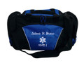 Star of Life ROYAL BLUE DUFFEL Ambulance First Responder EMT EMS Paramedic Medic RN Emergency Hospital Font Style JESTER