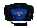 Basketball ROYAL BLUE BLUE DUFFEL Coach Team Mom Sports Font Style MONO CORSIVA and BODINI