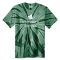 IVYMOUNT SCHOOL TIE DYE T-shirt Cotton KELLY GREEN OR FOREST GREEN  SZ S-4XL