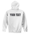 IVYMOUNT SCHOOL Cotton Hoodie Sweatshirt MULTICOLOR PRINT Available Colors SPORTS GREY or WHITE YOUTH SZ S-XL   WHITE PERSONALIZATION