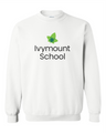 IVYMOUNT SCHOOL Cotton Crewneck Sweatshirt MULTICOLOR PRINT Available Colors WHITE YOUTH SZ S-XL