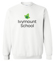 IVYMOUNT SCHOOL Cotton Crewneck Sweatshirt MULTICOLOR PRINT Available Colors WHITE YOUTH SZ S-XL