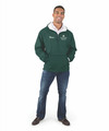 IVYMOUNT SCHOOL Half Zip Pullover Nylon Jacket Charles River Personalization Available UNISEX Size S-3XL FOREST MODEL