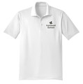 IVYMOUNT SCHOOL Micropique Sport Wick MENS UNISEX Polo Shirt Many Colors Available Size S-5XL  WHITE