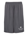 IVYMOUNT SCHOOL Badger Shorts Performance 7"with Pockets Many Colors Available YOUTH SZ S-XL GRAPHITE