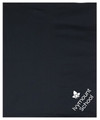 Ivymount School Heavy Blend Fleece Stadium Blanket Sweatshirt Blanket 50x60 BLACK