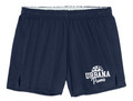 URBANA HAWKS POMS Shorts Squad Cotton LADIES Many Colors Available SZ S-2XL NAVY